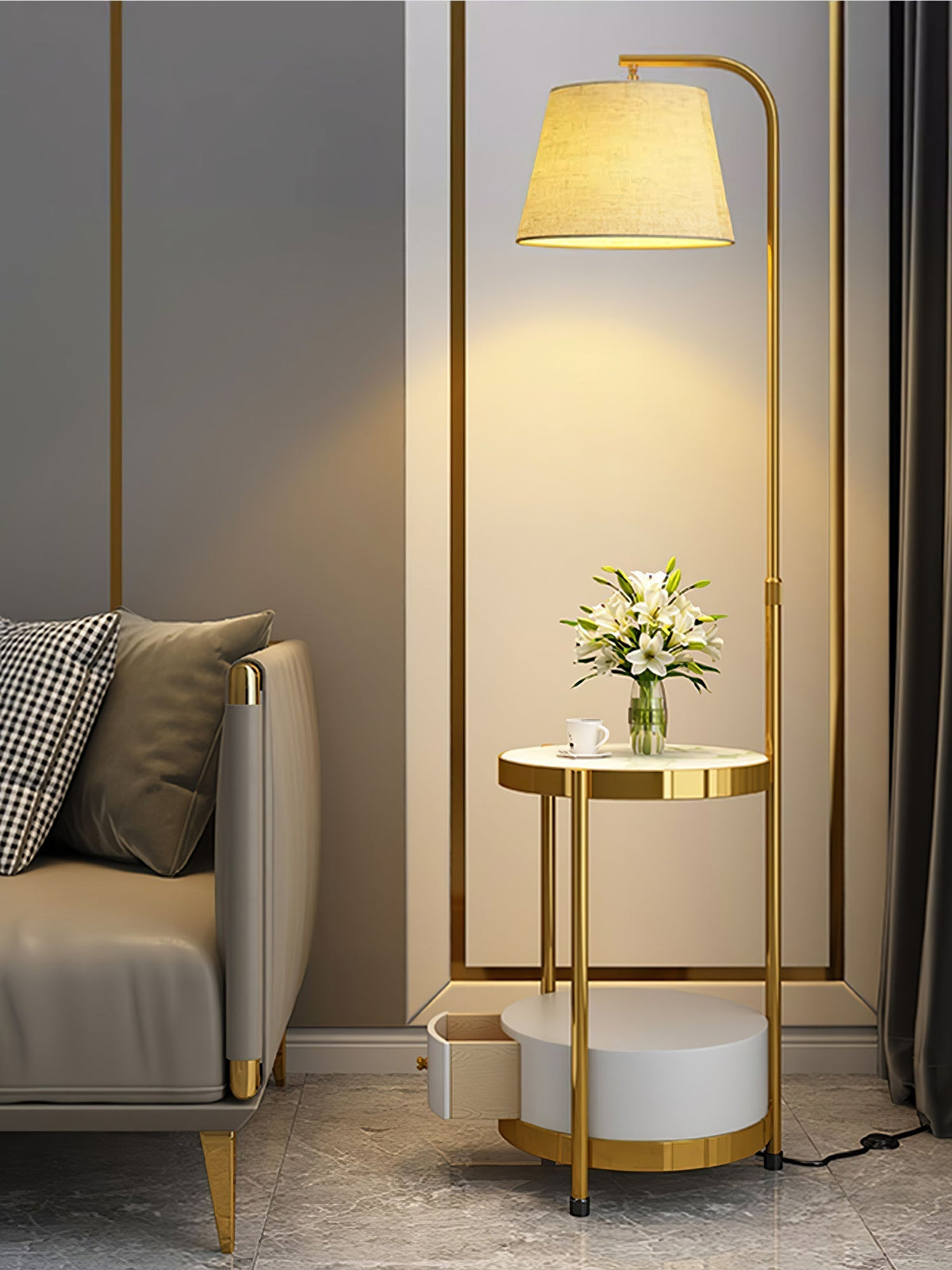 Avenareria modern golvlampa