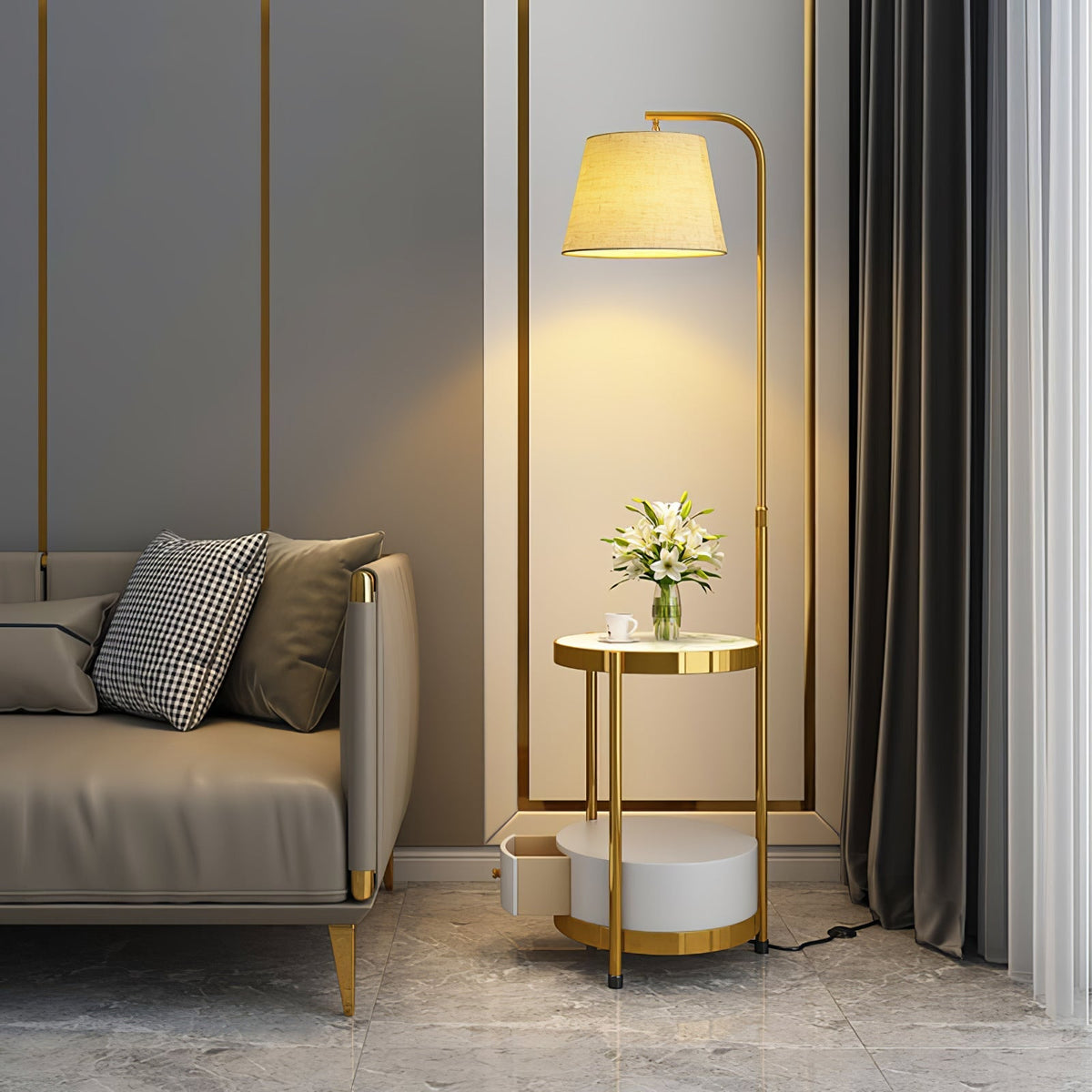 Avenareria modern golvlampa
