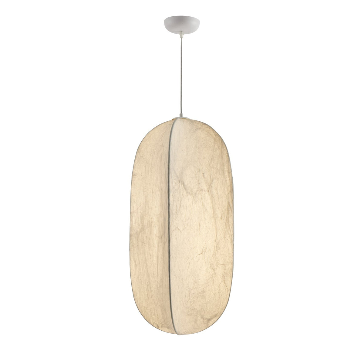 Dune minimalistisk pendellampe i silke