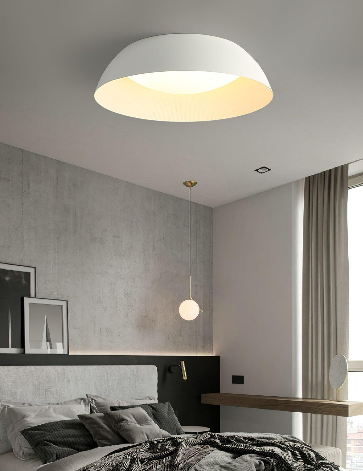 Dlux nútímalegt, mínímalískt LED-loftljós