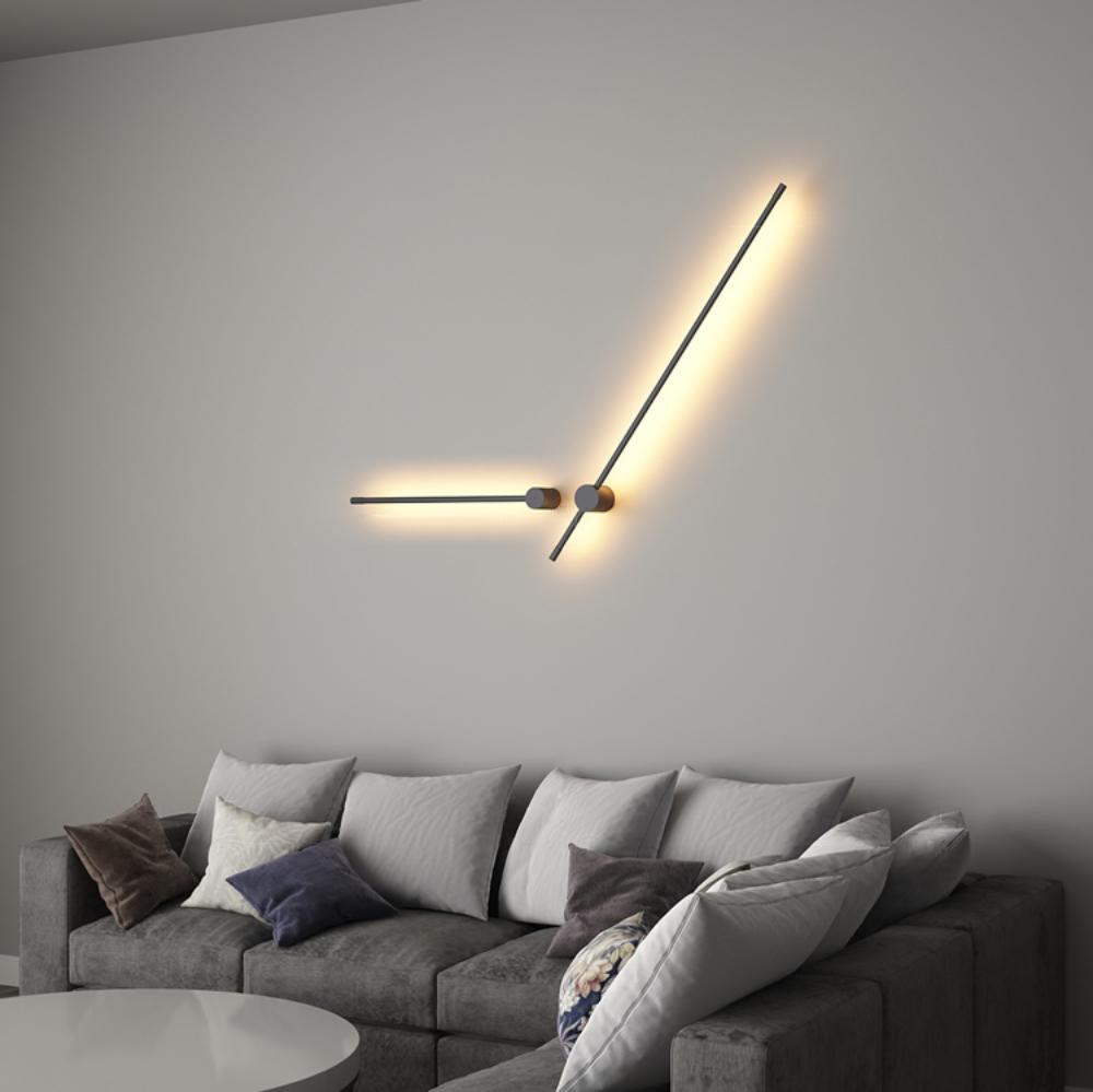 Miren modern minimalistisk linjär LED-vägglampa