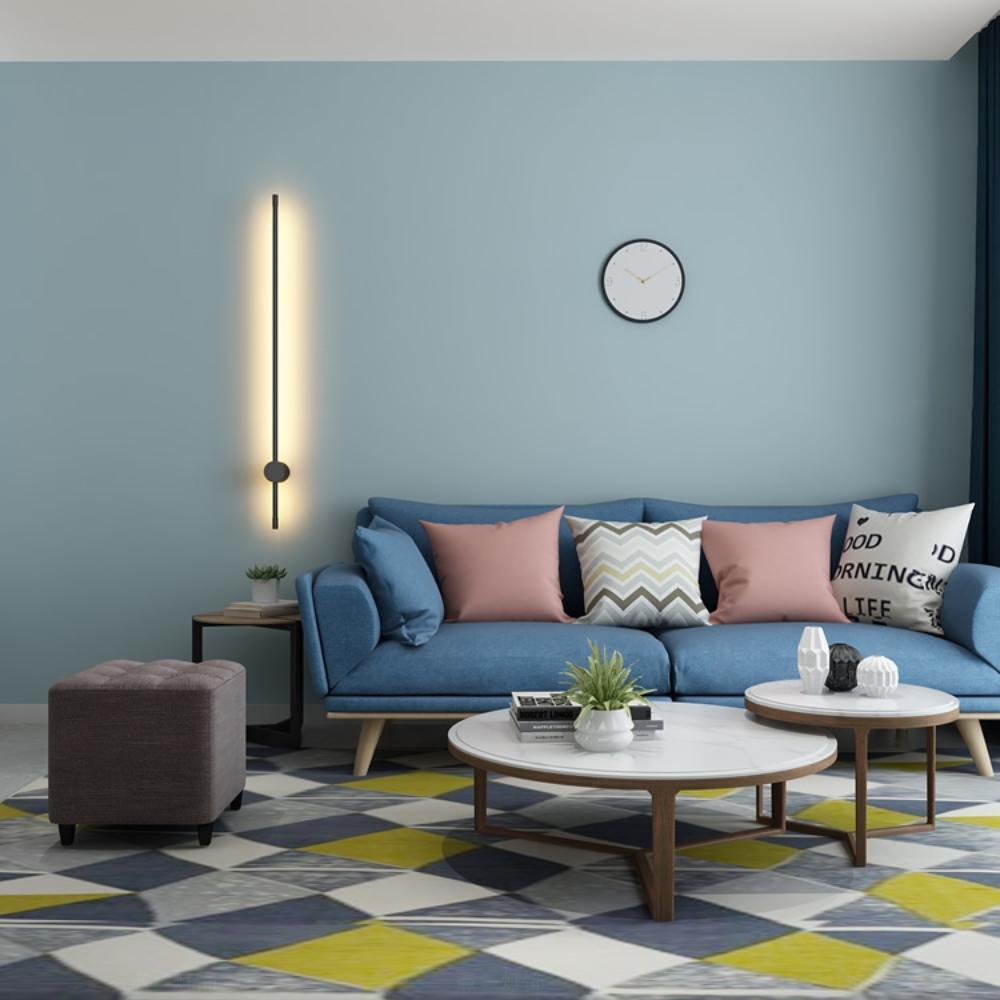 Candeeiro de parede LED linear moderno e minimalista Miren