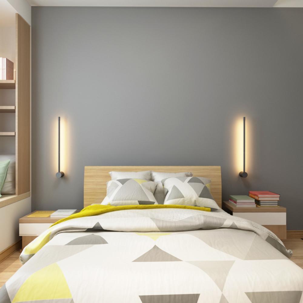 Candeeiro de parede LED linear moderno e minimalista Miren