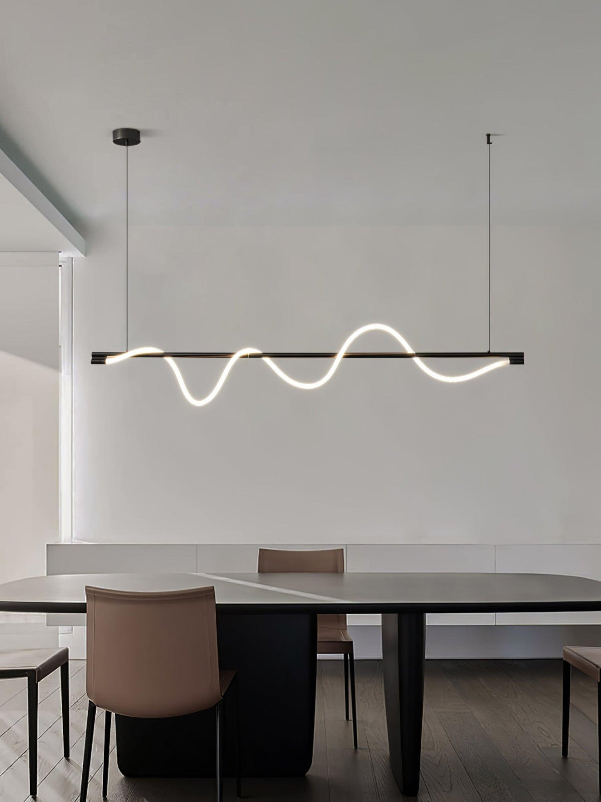 Pulse minimalistisk pendellampe i messing