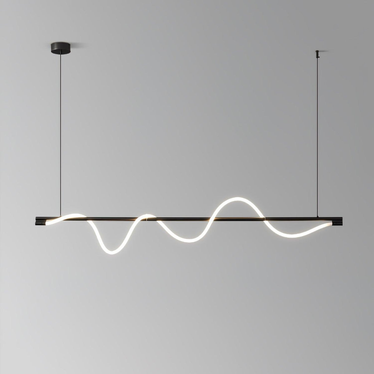 Pulse minimalistisk pendellampe i messing