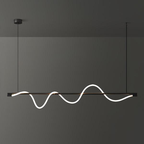 Pulse minimalistisk pendellampe i messing