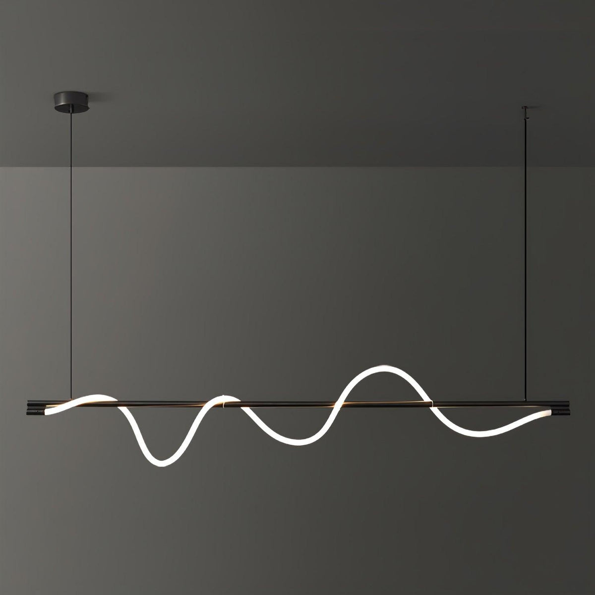 Pulse minimalistisk pendellampe i messing