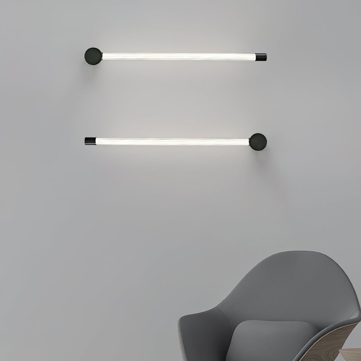 Vexyn lineaarinen LED-seinävalaisin, kultainen