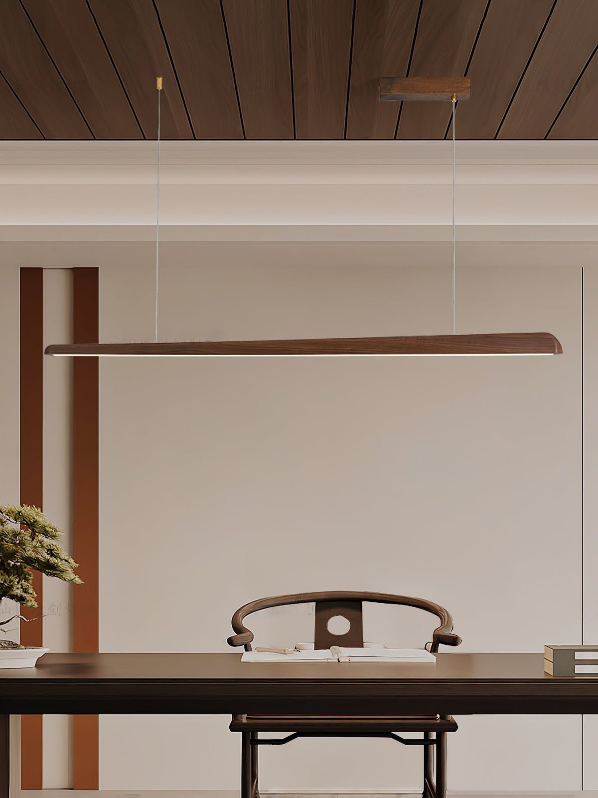 Sylanaya minimalistisk pendellampa i trä
