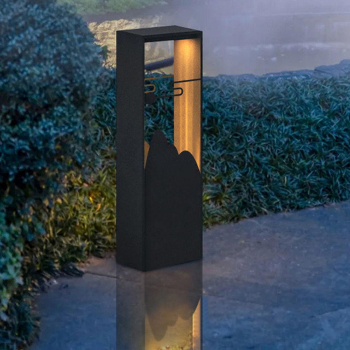Zen Rustik udendørslampe i akryl