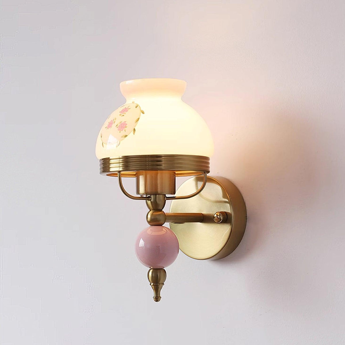 Ilaeara elegant premiumvägglampa i glas