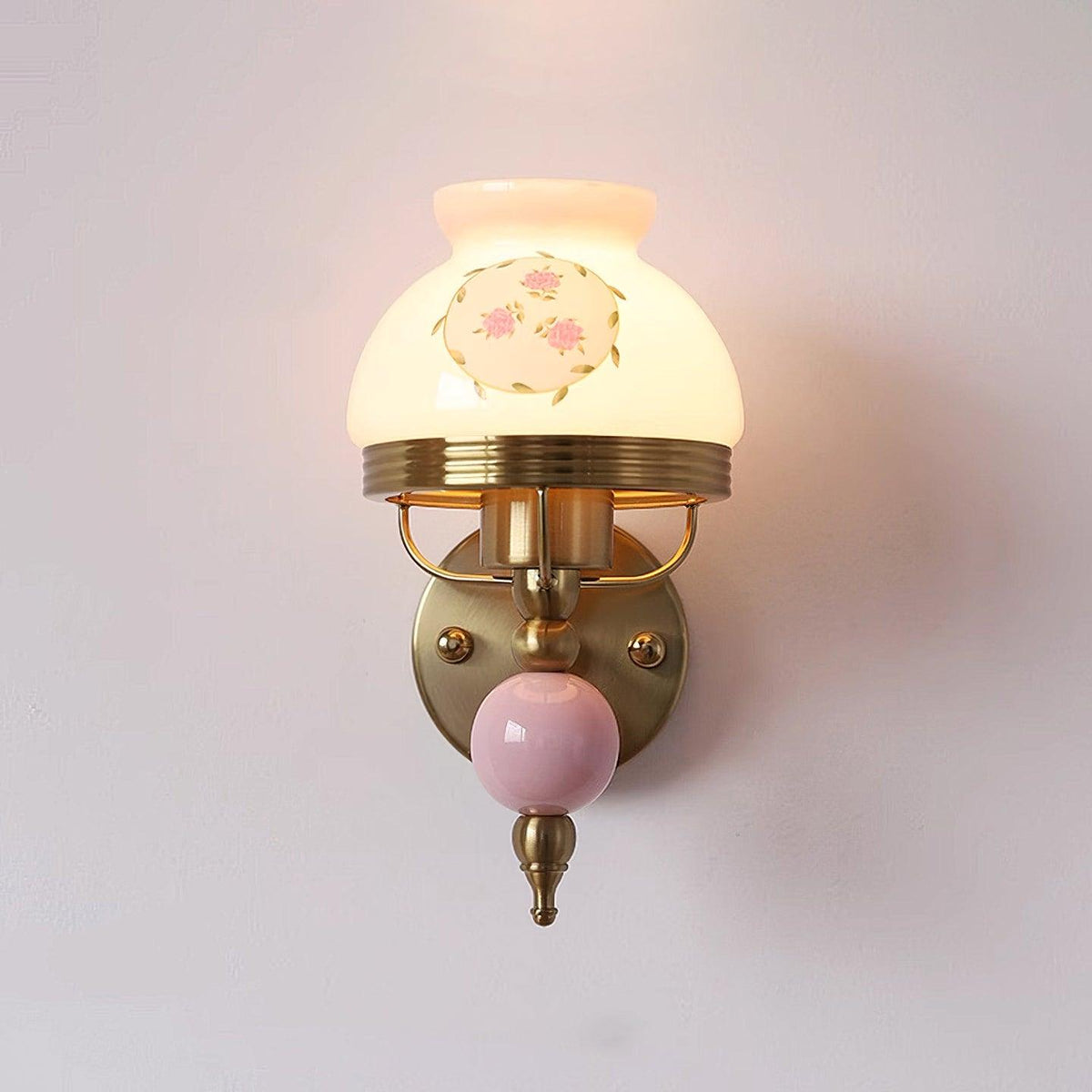 Ilaeara elegant premiumvägglampa i glas