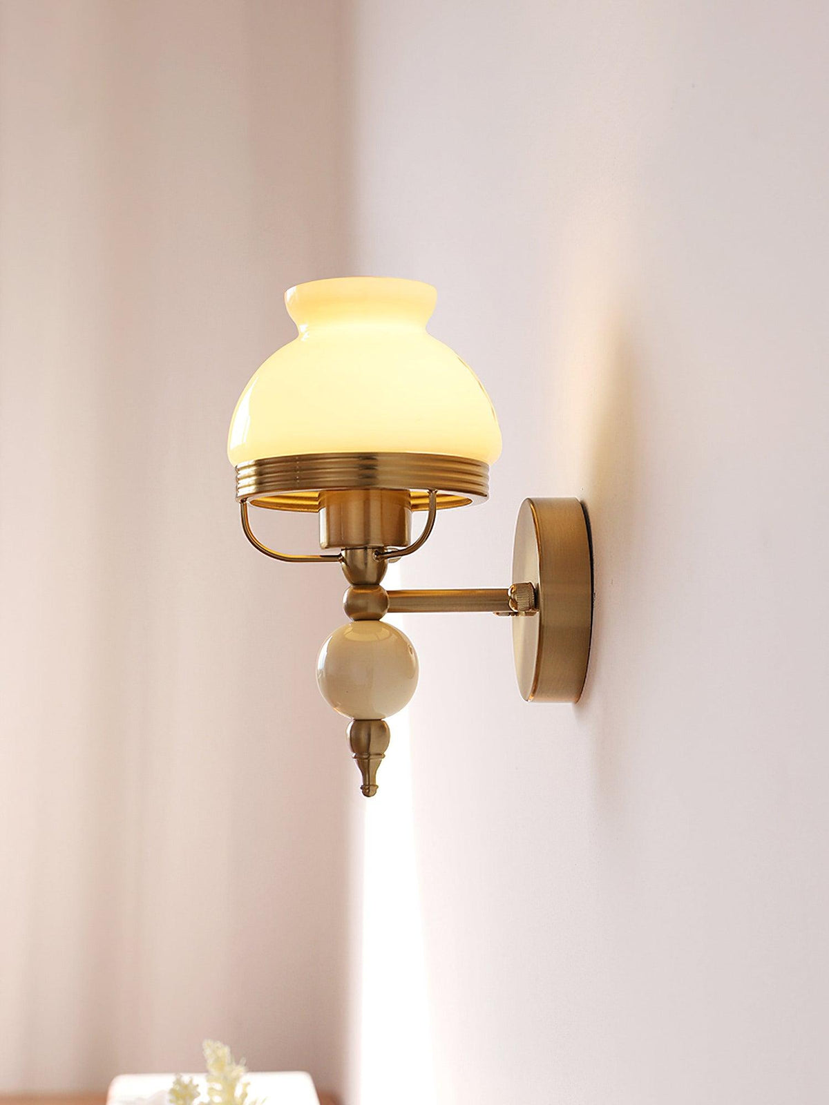 Ilaeara elegant premiumvägglampa i glas