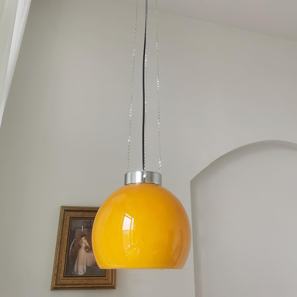 Candeeiro suspenso Veliraine tradicional vintage
