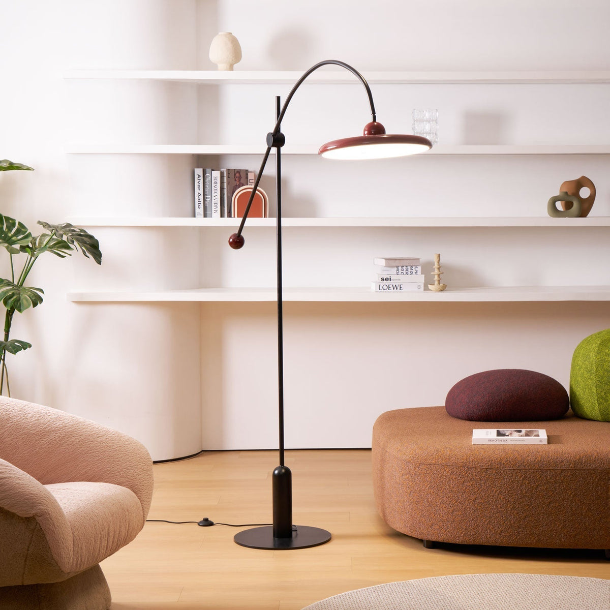 Arc moderne gulvlampe