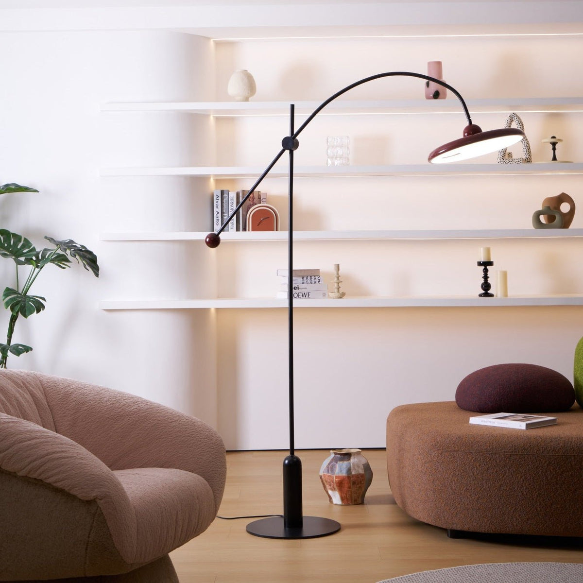 Arc moderne gulvlampe