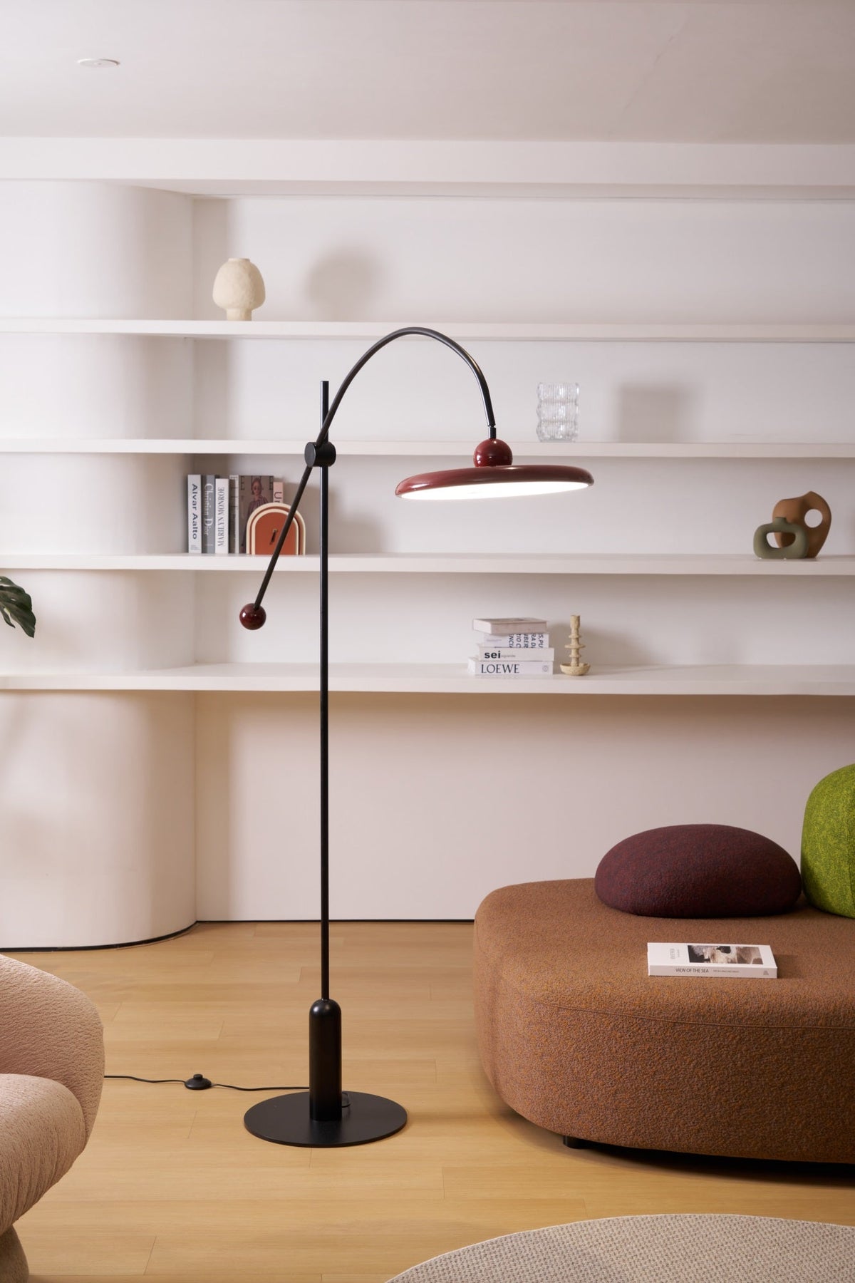 Arc moderne gulvlampe