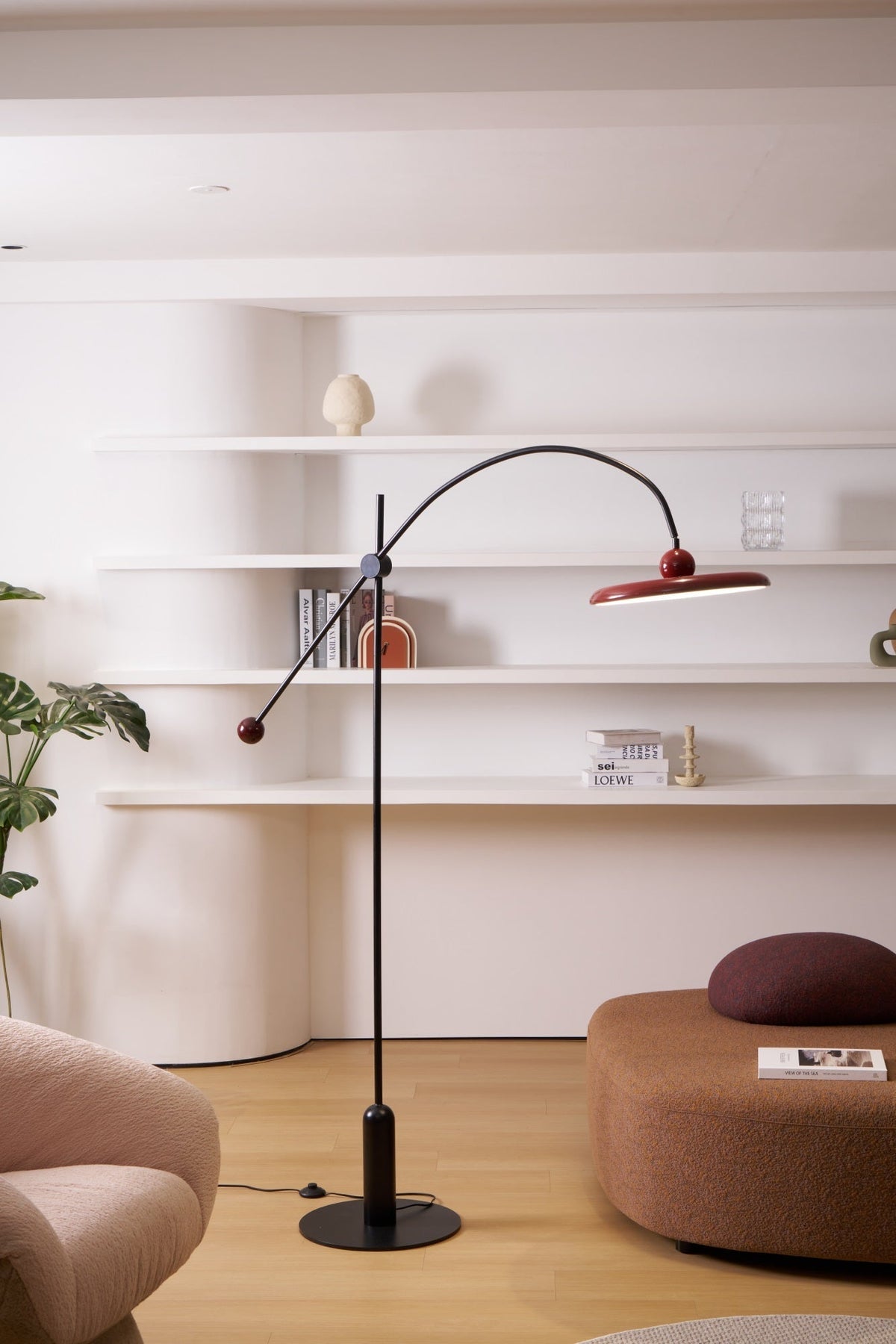 Arc moderne gulvlampe