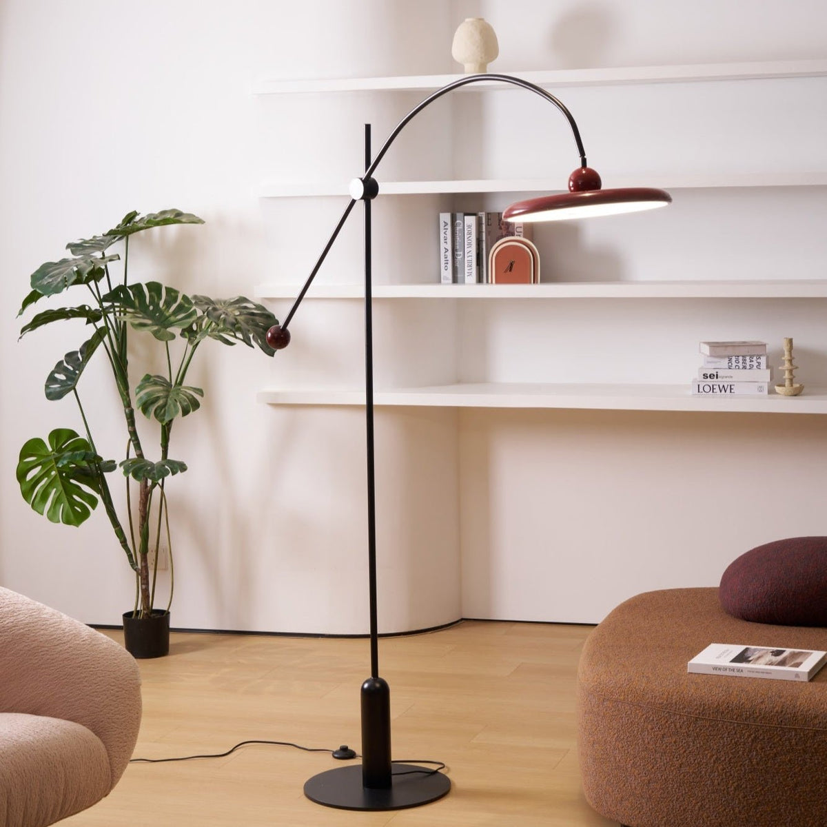 Arc moderne gulvlampe