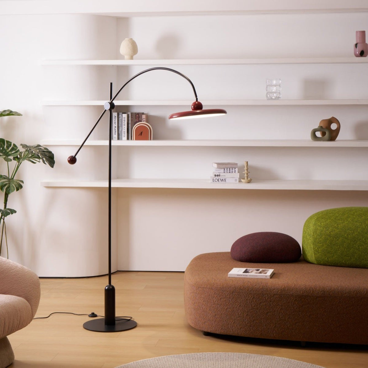 Arc moderne gulvlampe