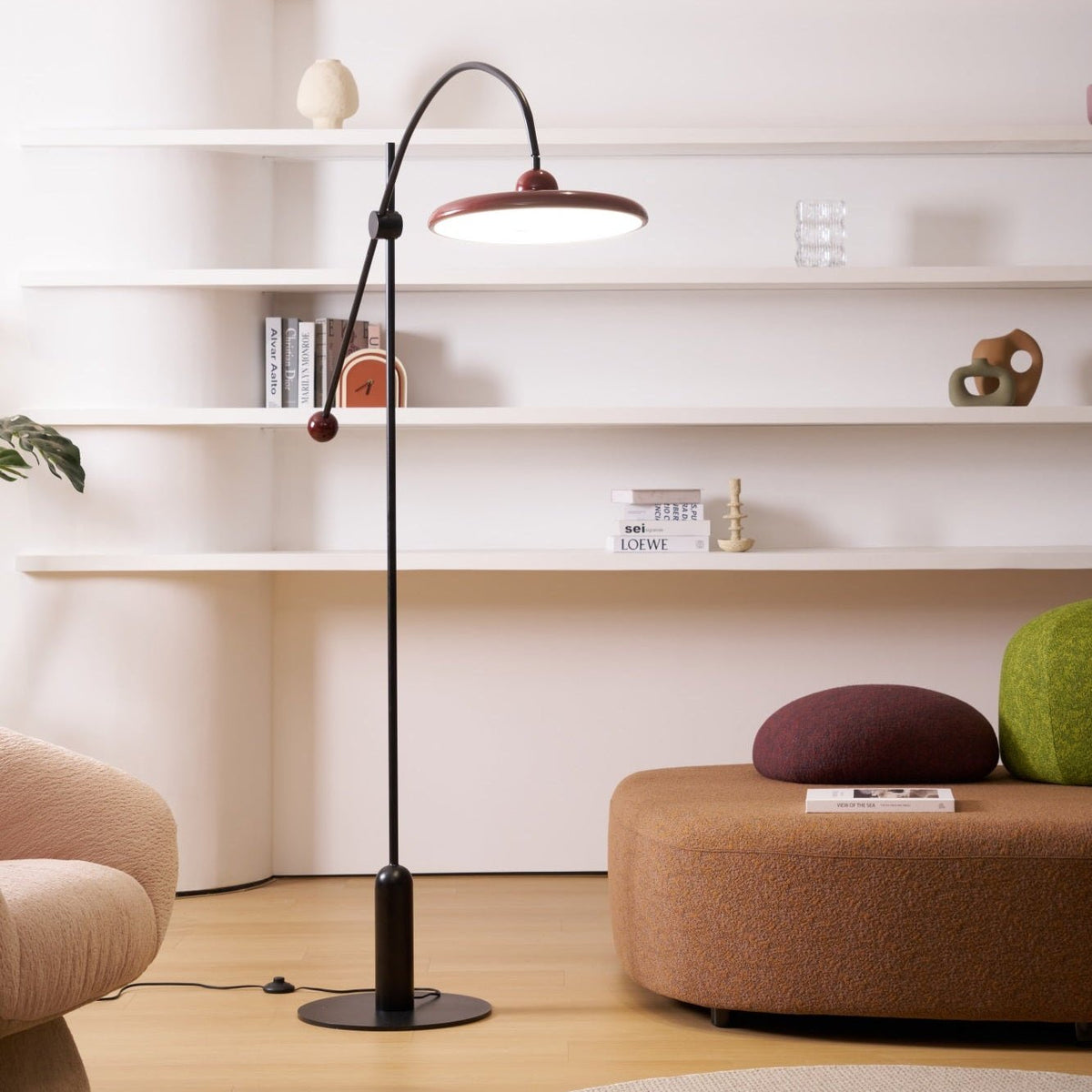 Arc moderne gulvlampe