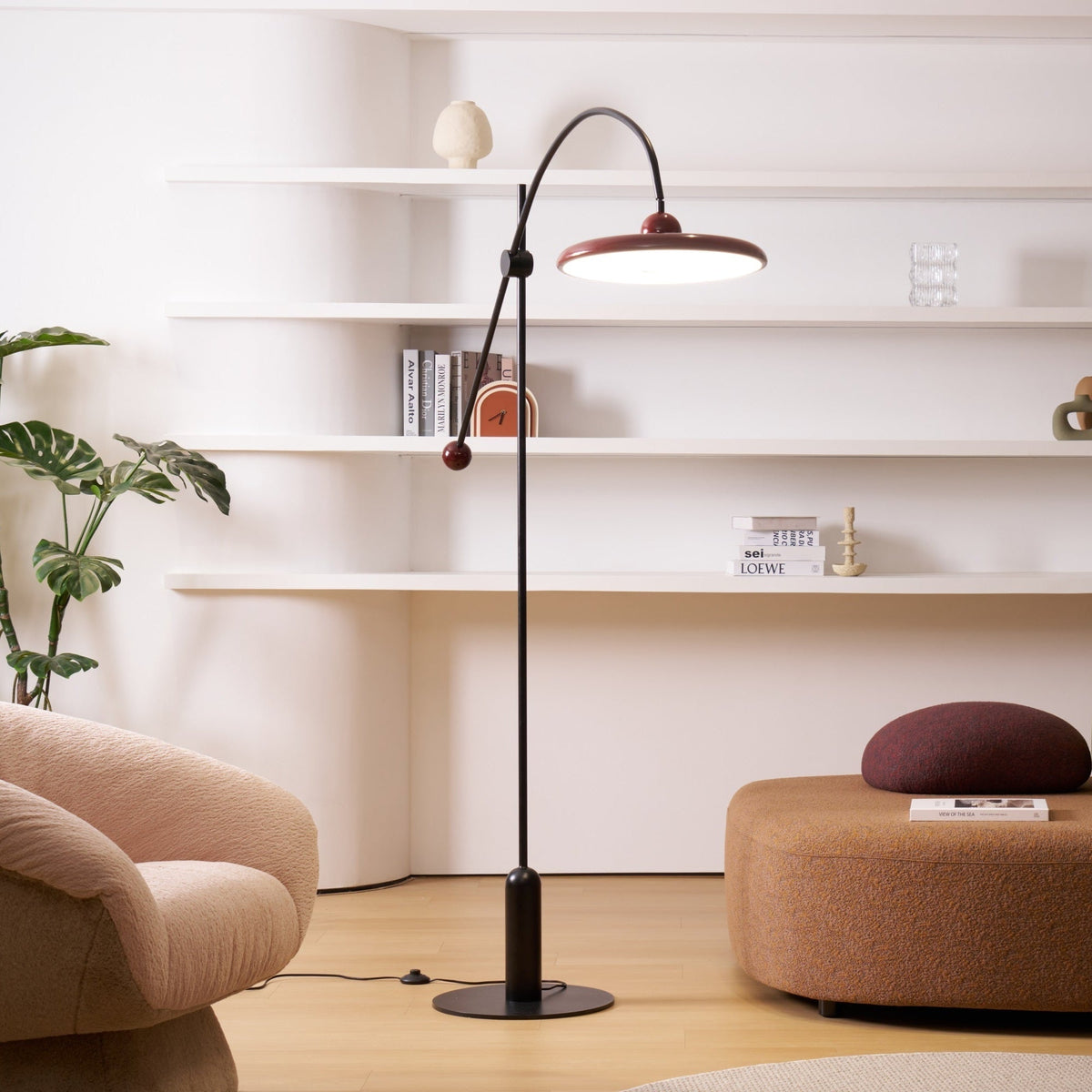 Arc moderne gulvlampe