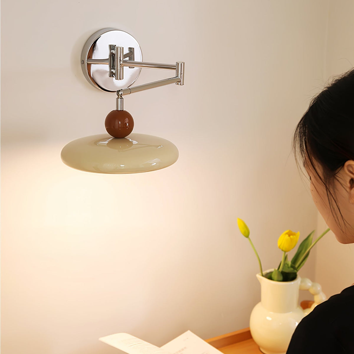 Rixor vintagevägglampa i akryl