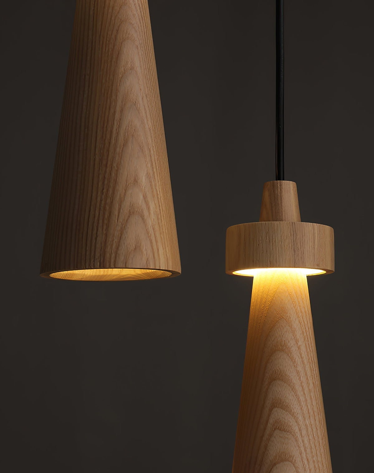 Tesno minimalistisk pendel i træ