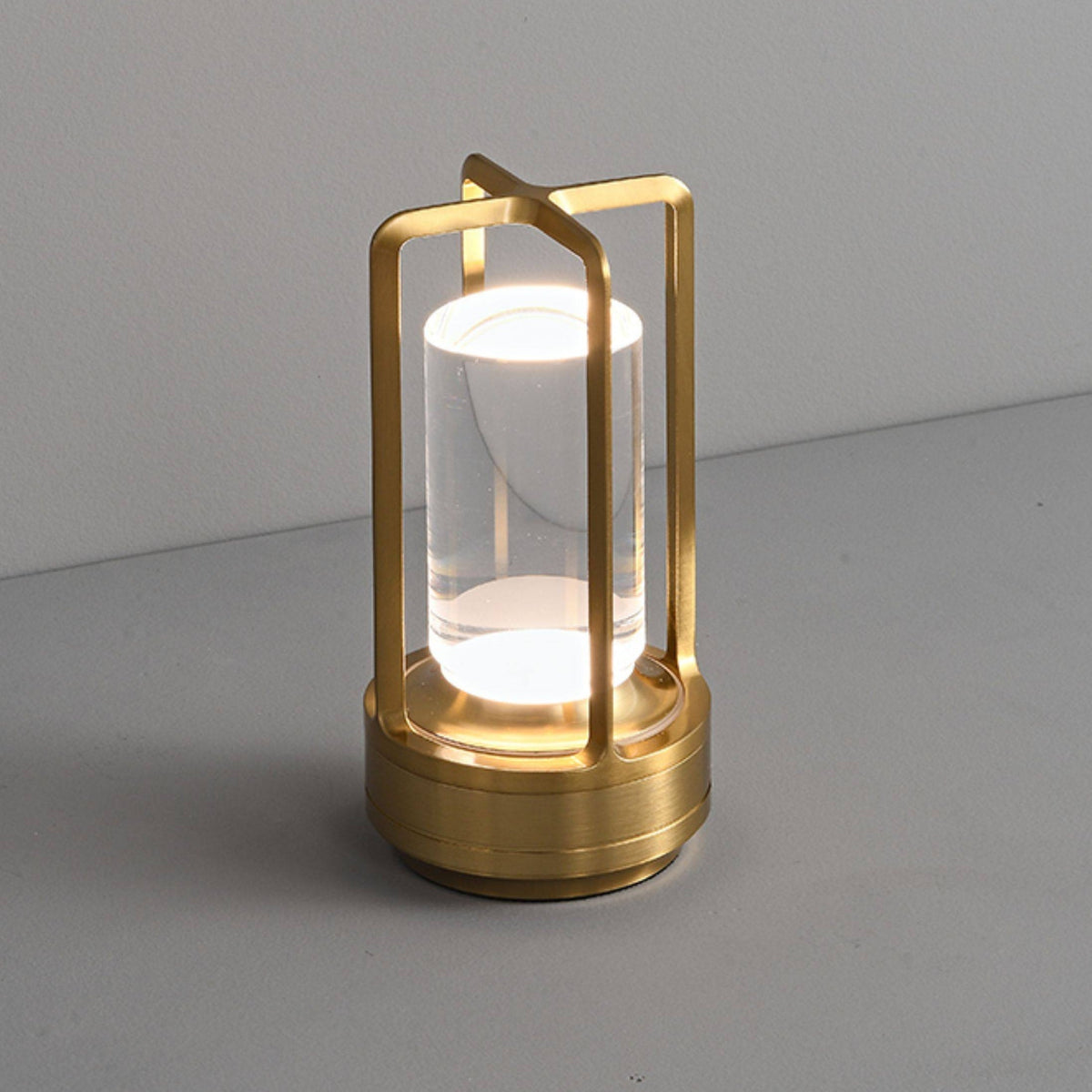 Solvane-genopladelig bordlampe