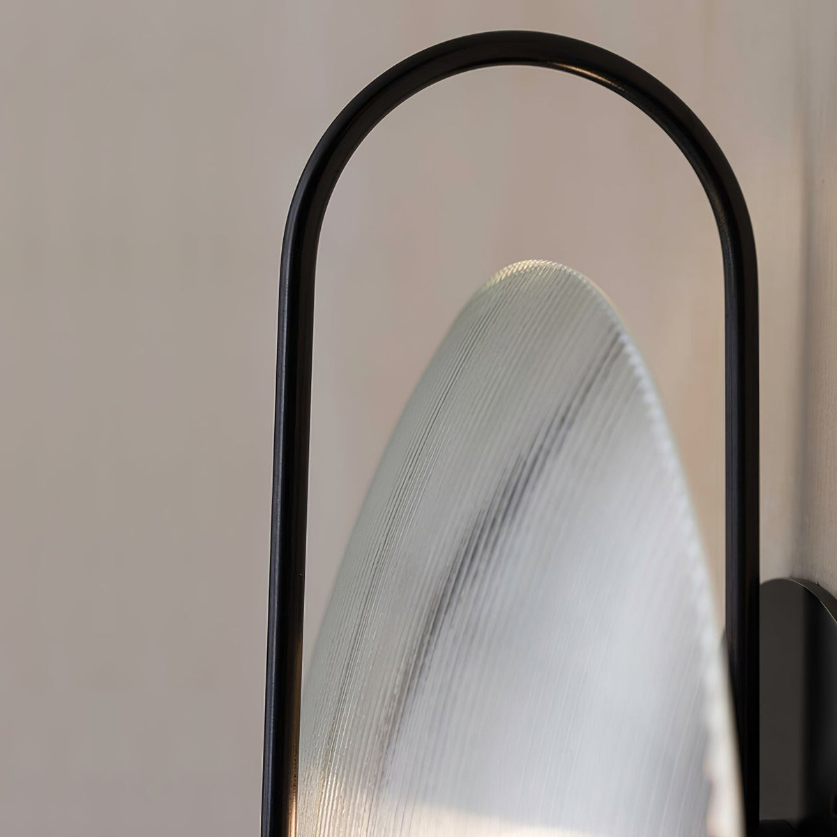 Candeeiro de parede em vidro moderno minimalista Ivsilan