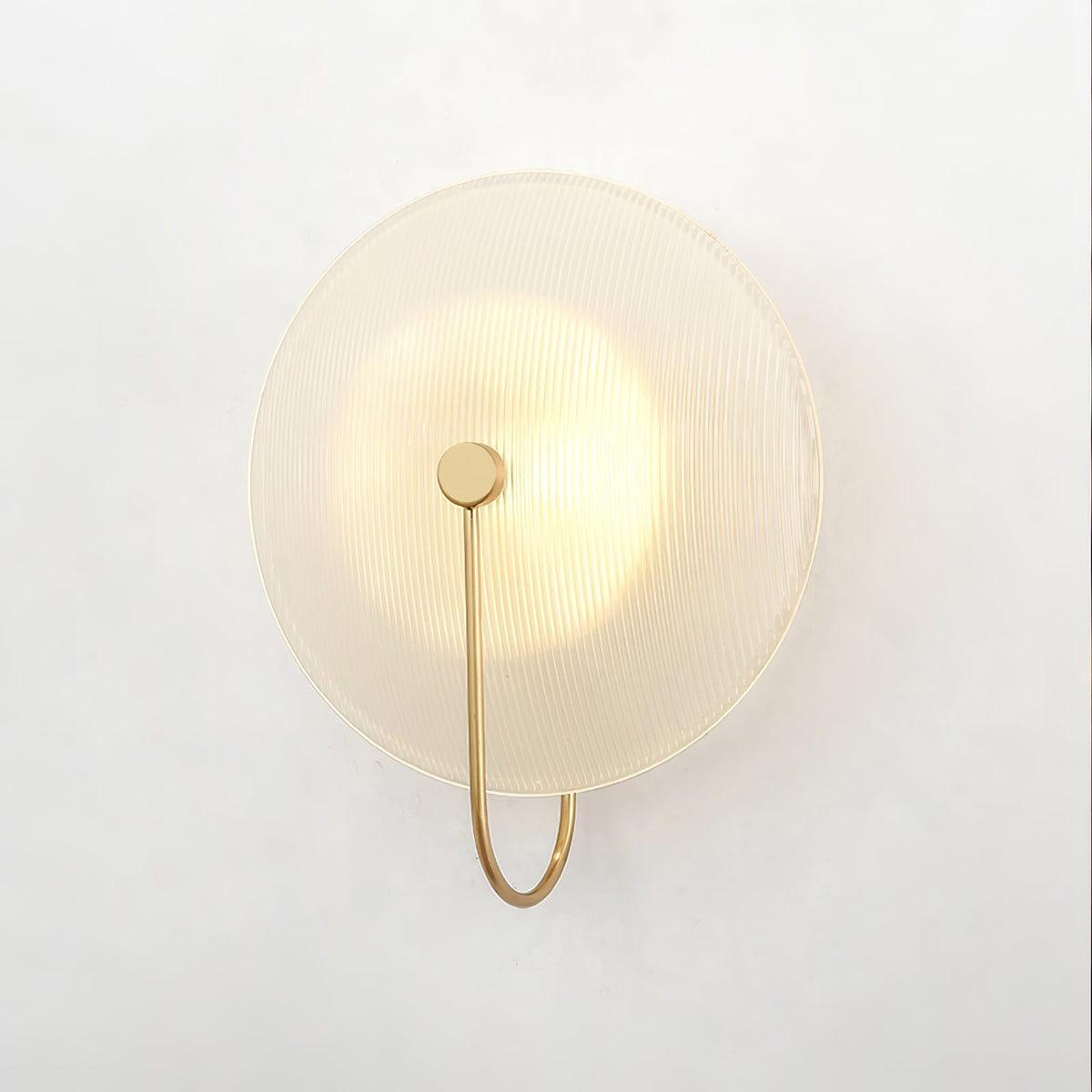 Candeeiro de parede em vidro moderno minimalista Ivsilan
