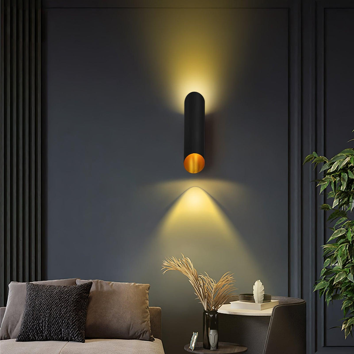 Candeeiro de parede Oreleliella moderno e minimalista
