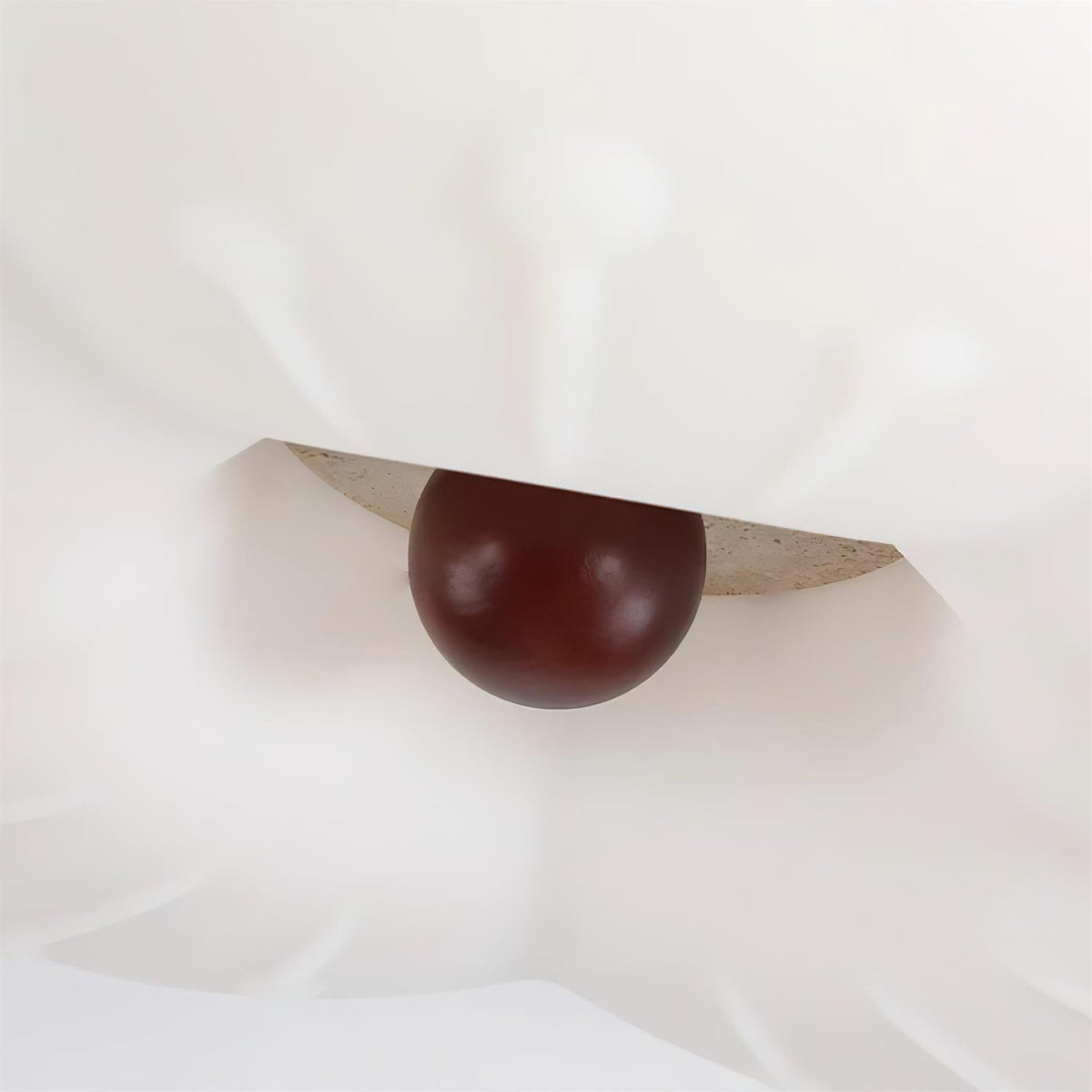 Candeeiro de teto Riita Flor Travertino