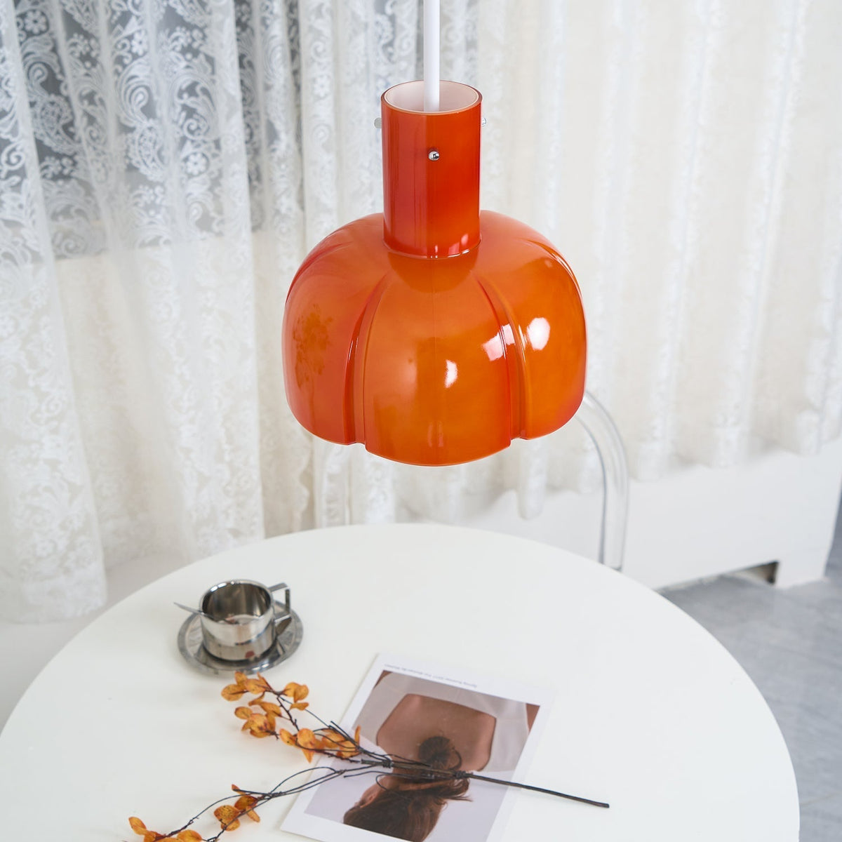 Zentara moderne pendellampe i glas
