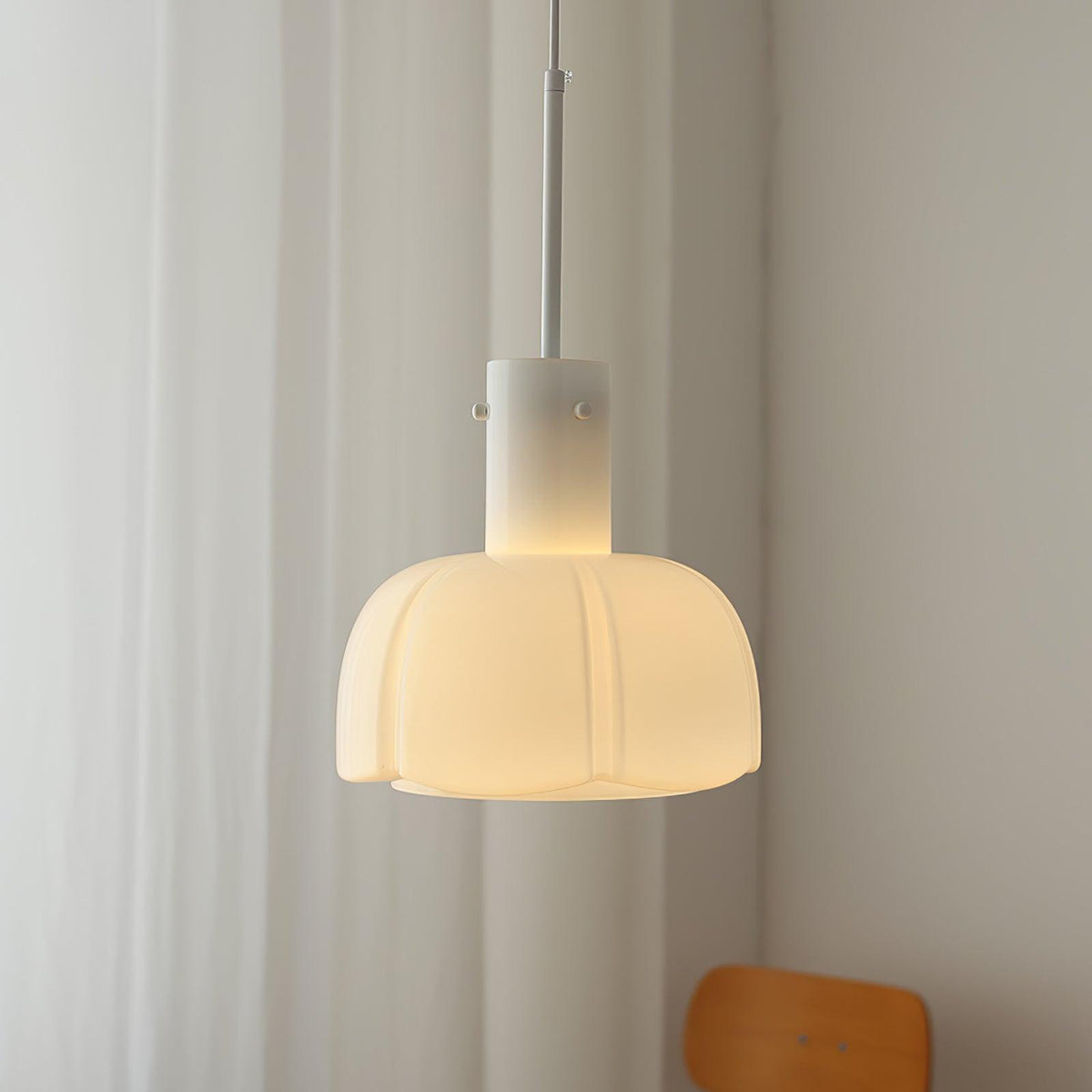 Zentara moderne pendellampe i glas