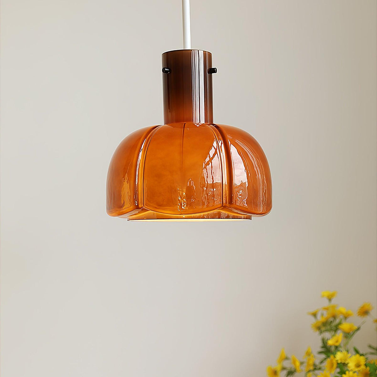 Zentara moderne pendellampe i glas
