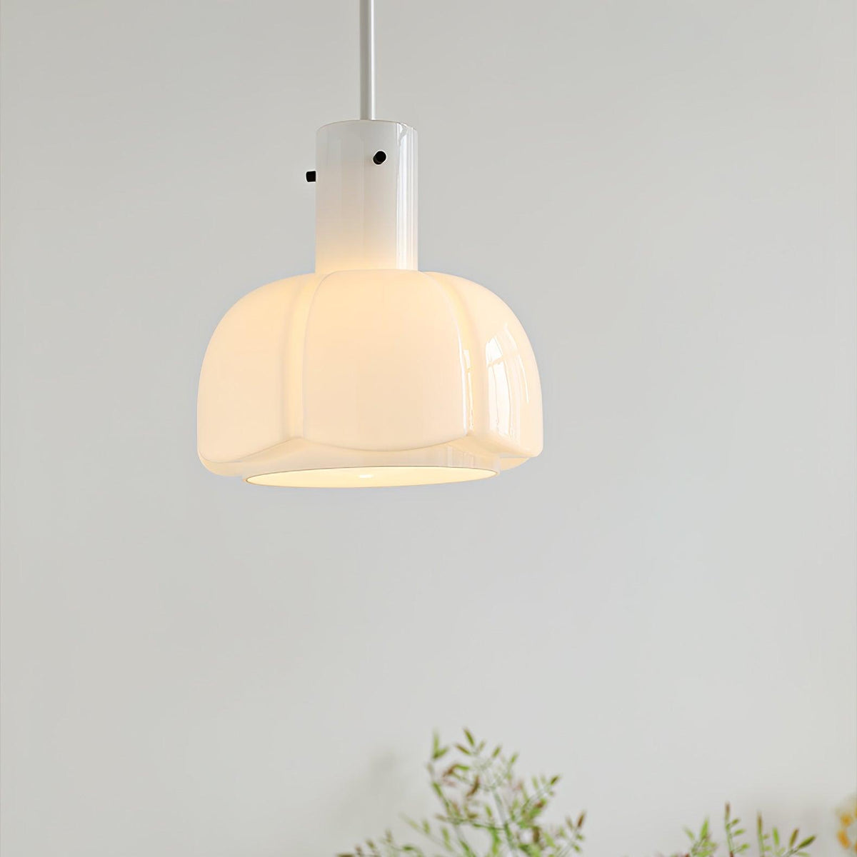 Zentara moderne pendellampe i glas