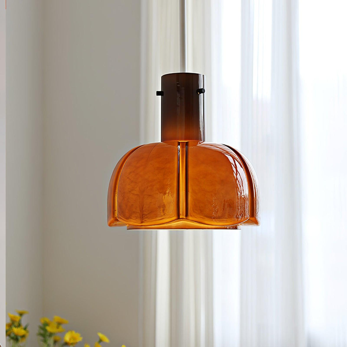 Zentara moderne pendellampe i glas