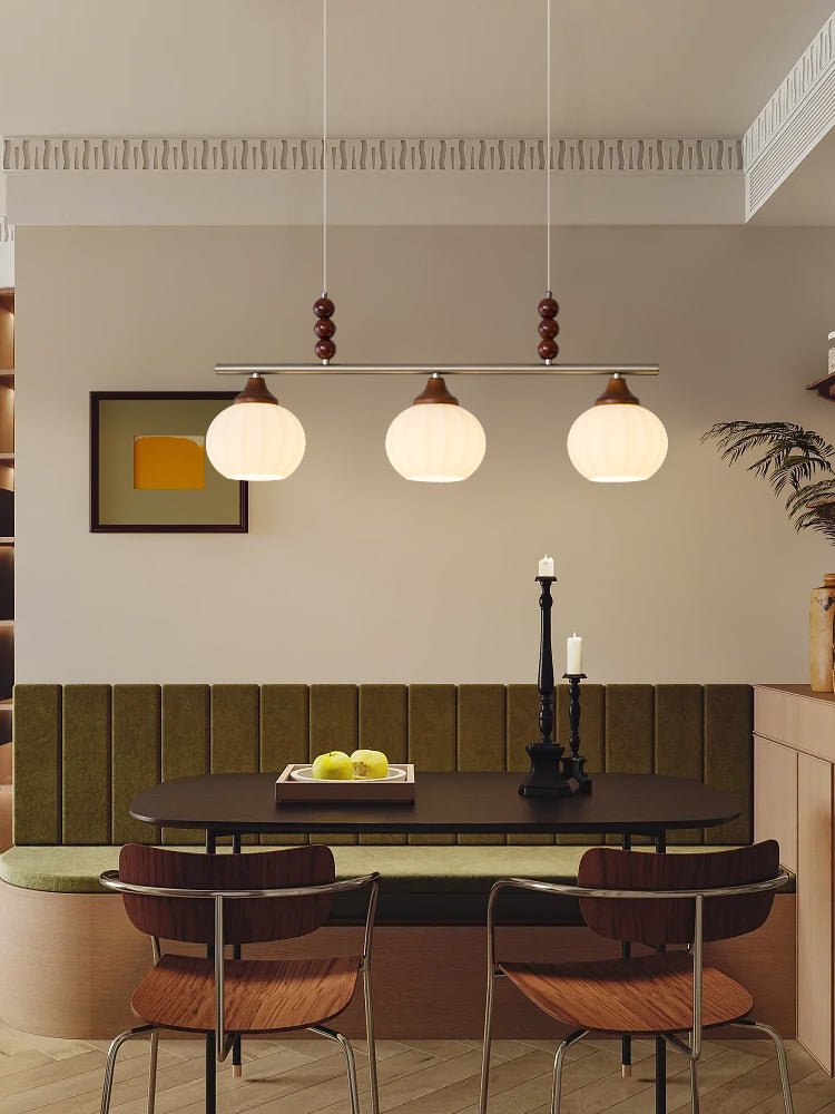 Nyla retro pendellampa i glas