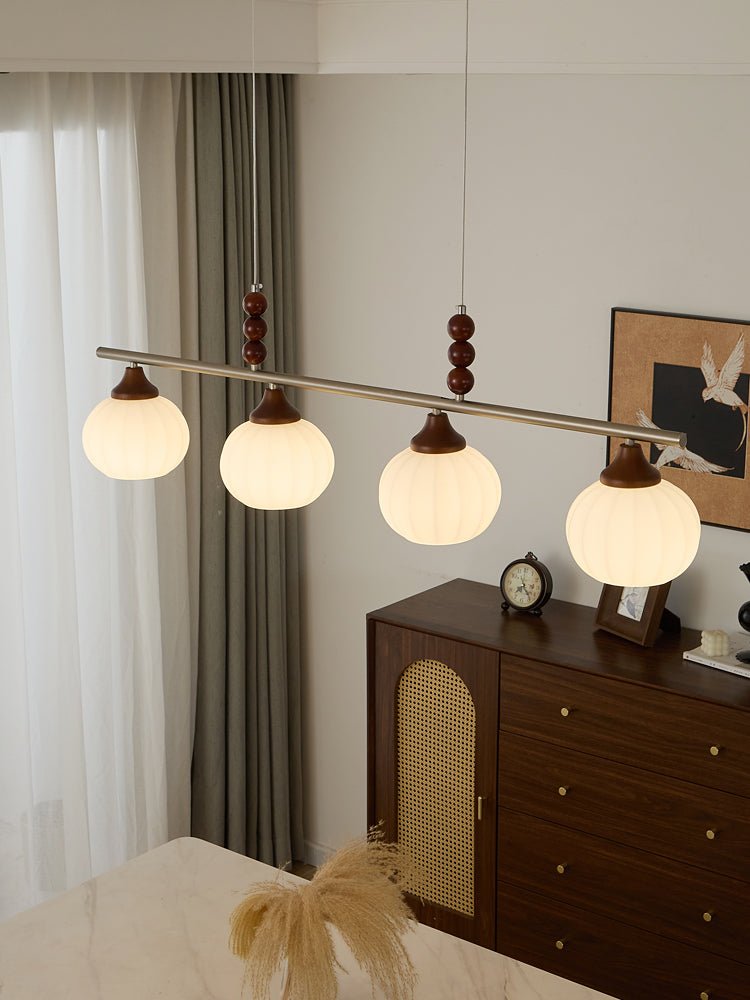 Nyla retro pendellampa i glas