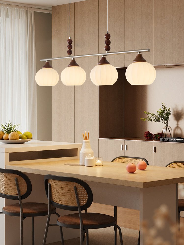 Nyla retro pendellampa i glas