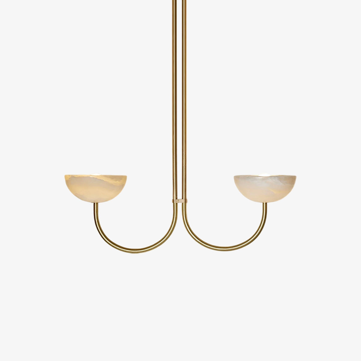 Hartvik Duo pendellampa i alabaster