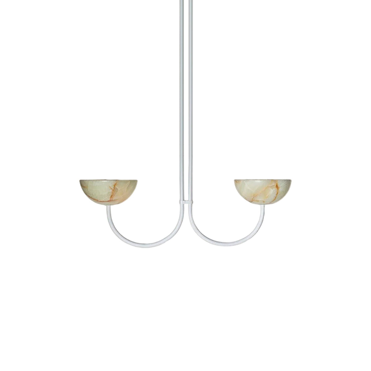Hartvik Duo pendellampa i alabaster