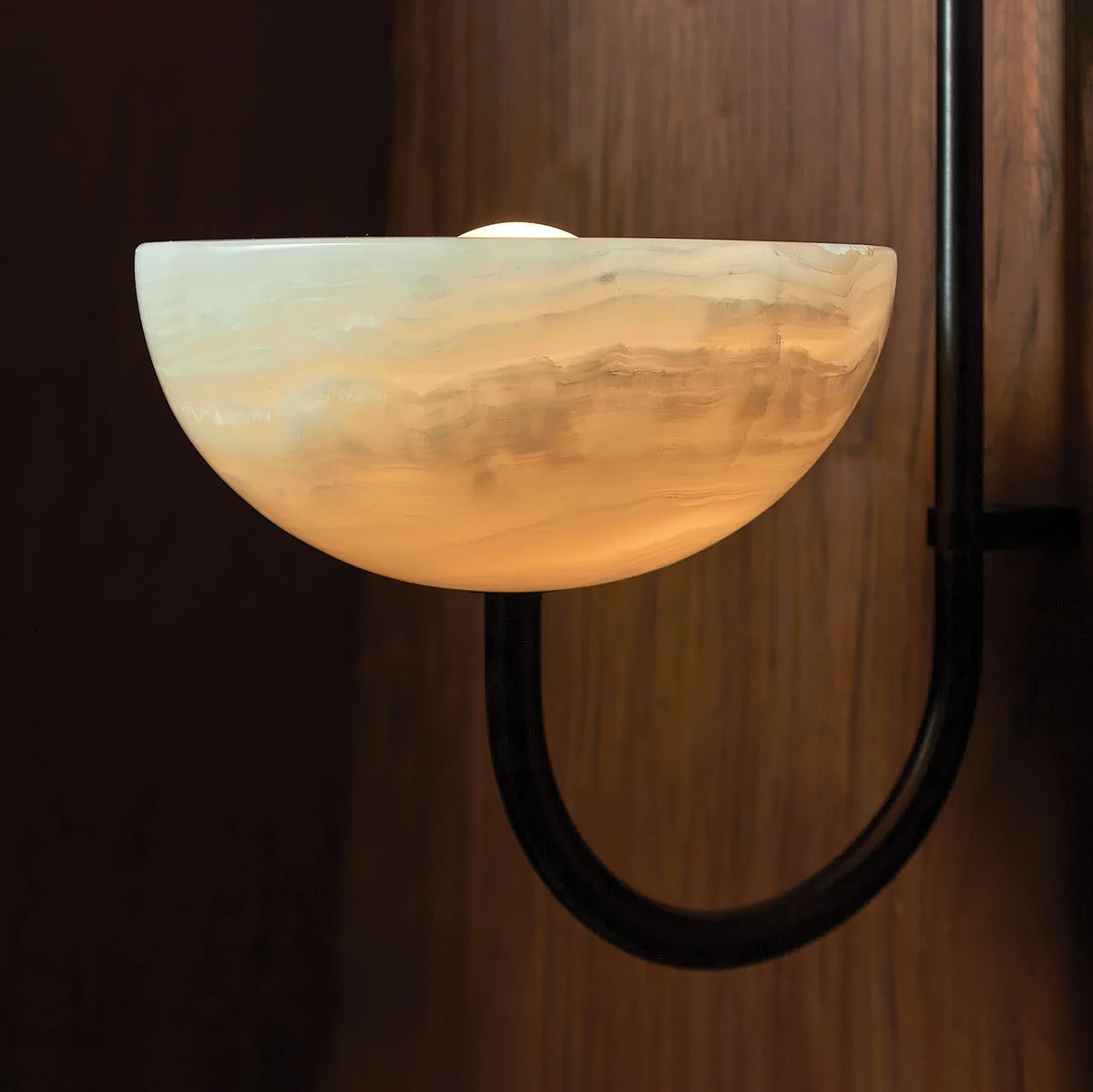 Hartvik Duo pendellampa i alabaster