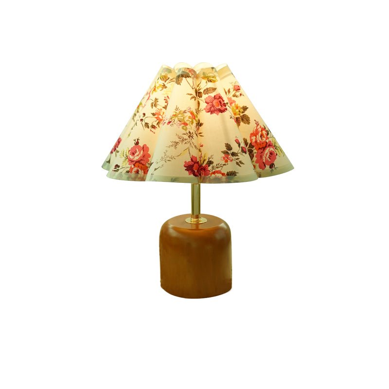 Candeeiro de mesa de tecido Verena