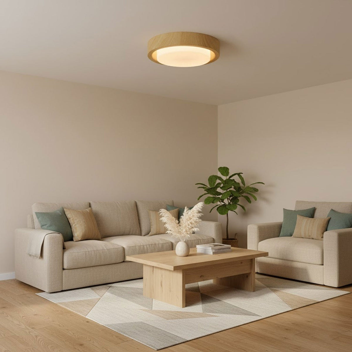 Terienine Lunor-ringloftlampe