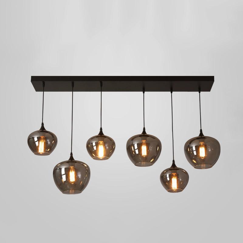 Tevely industrielt elegant pendel i glas