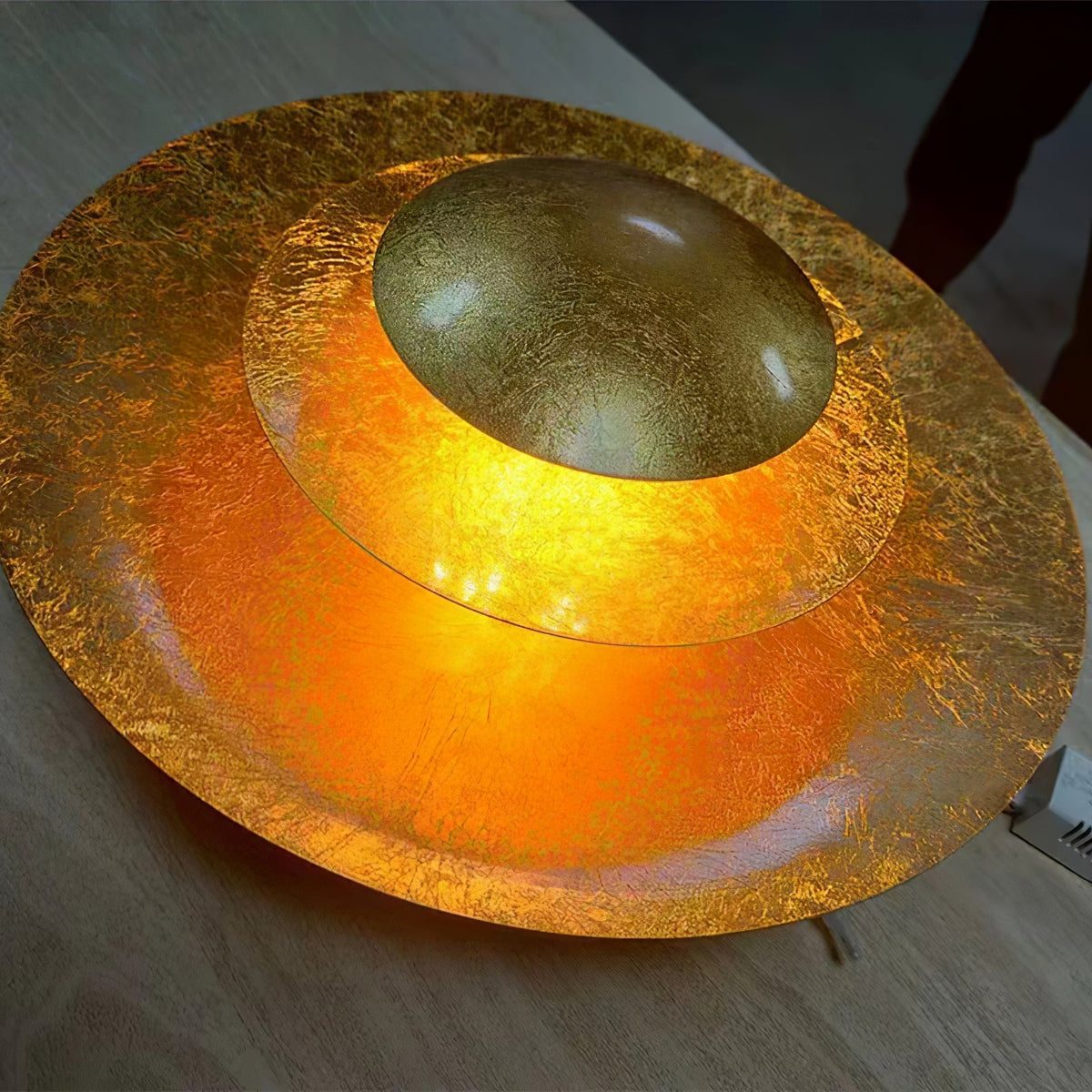 Solaris vintagevæglampe med folie