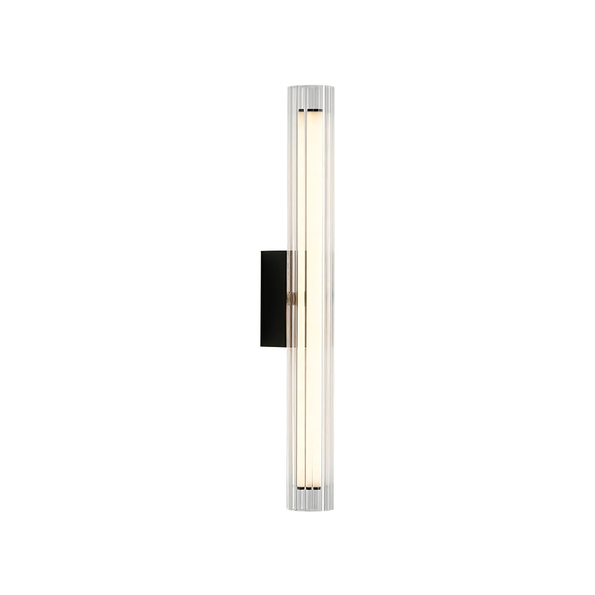 Corvs samtida vägglampa i glas