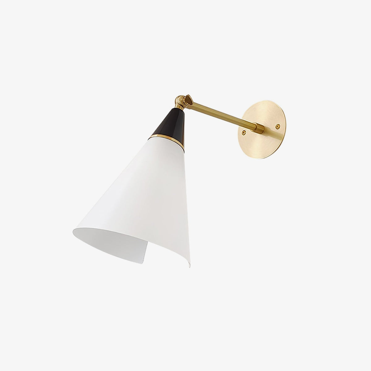 Orieiella modern minimalistisk vägglampa i mässing